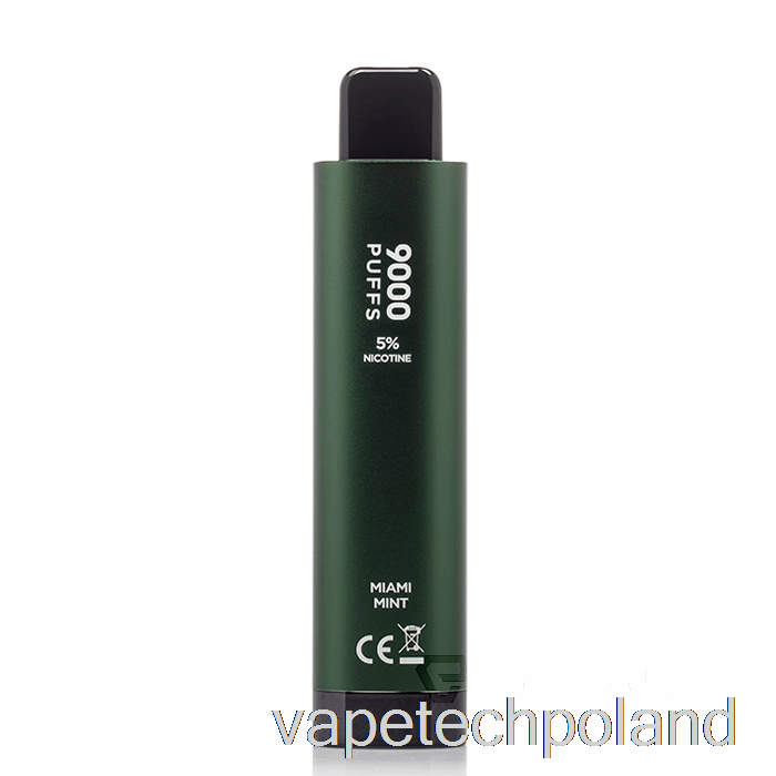 Vape Polska Hqd Cuvie Plus 2.0 9000 Jednorazowe Miami Miętowe